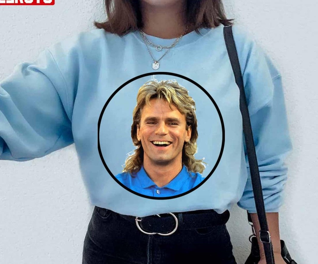 Music Retro Macgyver Everywhere Funny Graphic Unisex Sweatshirt - T-Shirt, Sweatshirt, Hoodie