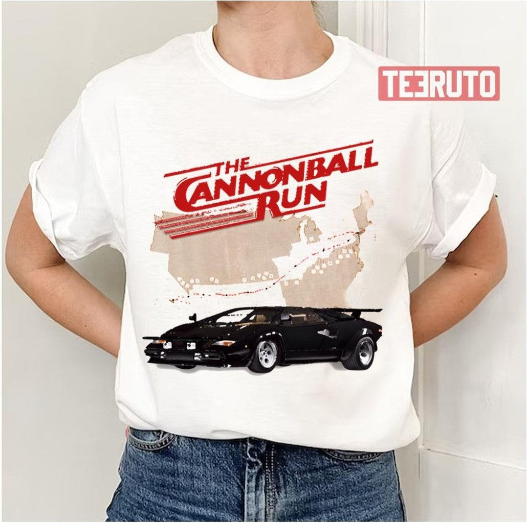 Movie Art The Cannonball Run Unisex T-Shirt - T-Shirt, Sweatshirt, Hoodie