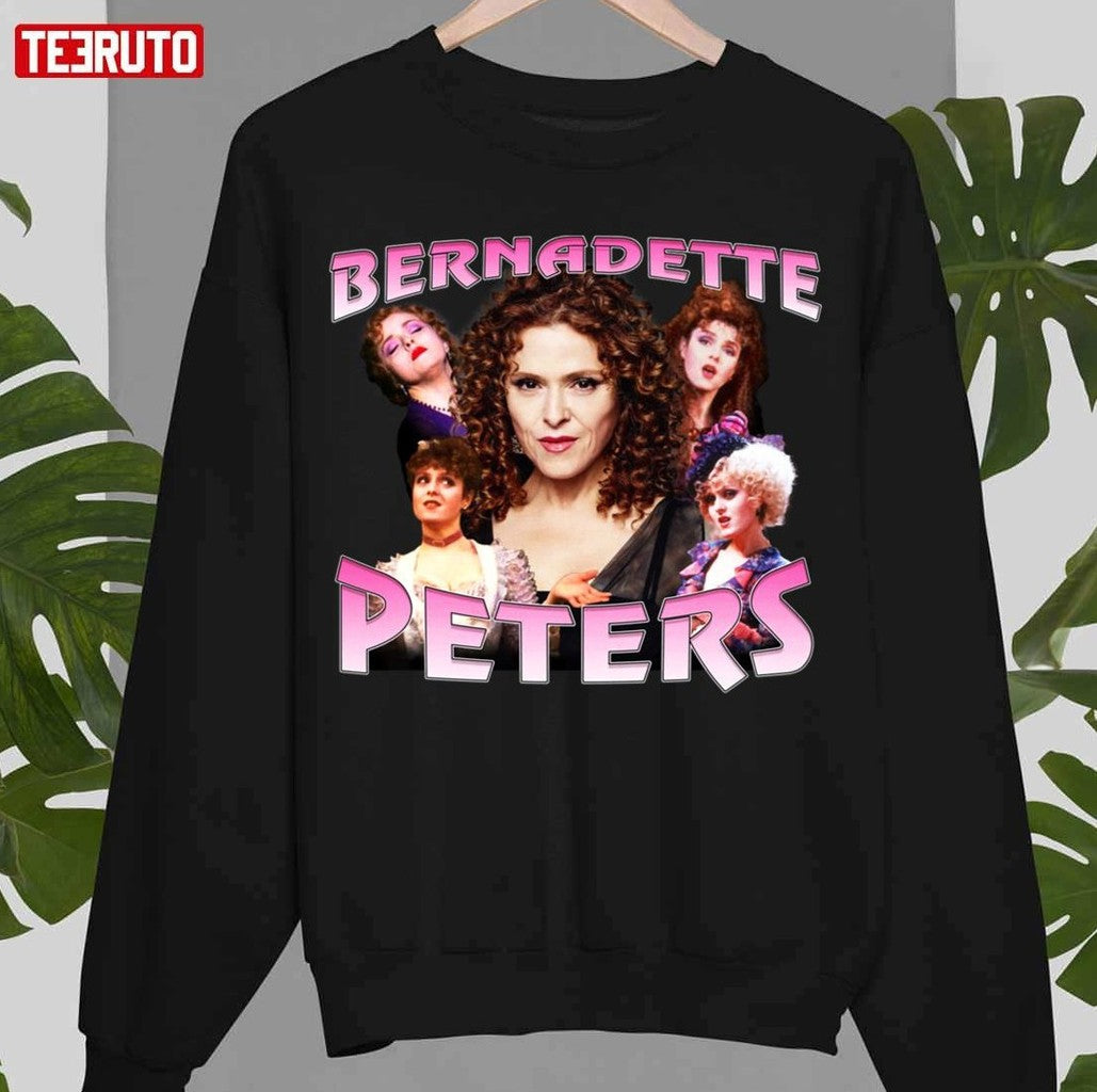 Portrait Bernadette Peters Vintage Unisex Sweatshirt - T-Shirt, Sweatshirt, Hoodie