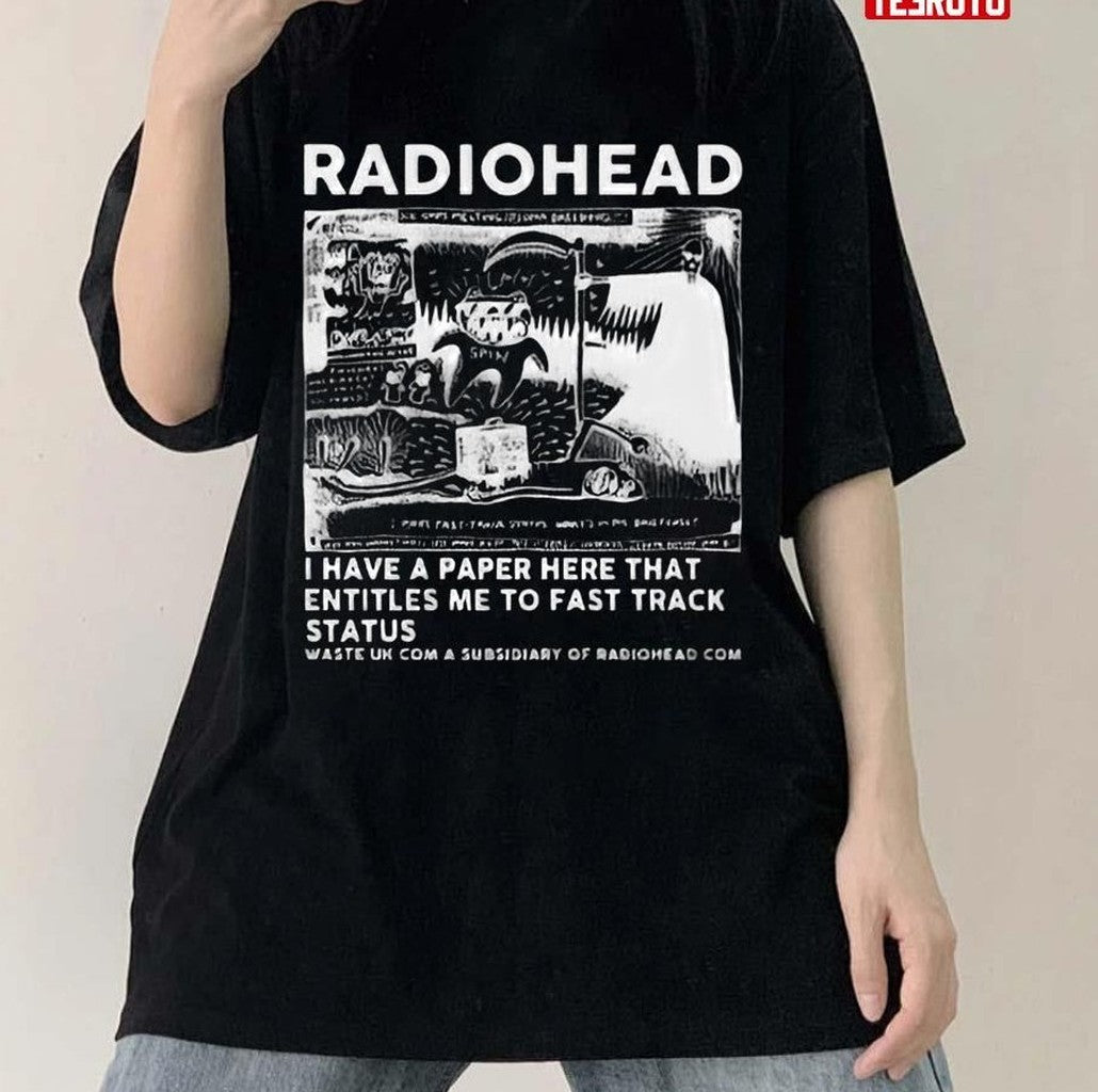 Radiohead Vintage Rock Band Unisex T-Shirt - T-Shirt, Sweatshirt, Hoodie
