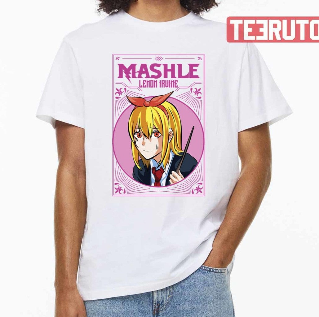 Poster Style Mashle Magic And Muscles Lemon Irvine Unisex T-Shirt - T-Shirt, Sweatshirt, Hoodie