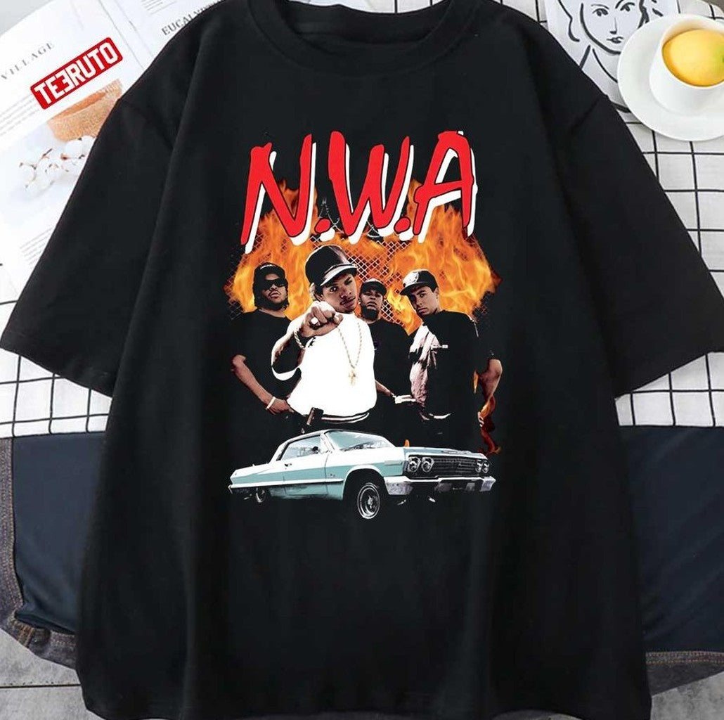 NWA Vintage 90s Bootleg Unisex T-Shirt - T-Shirt, Sweatshirt, Hoodie
