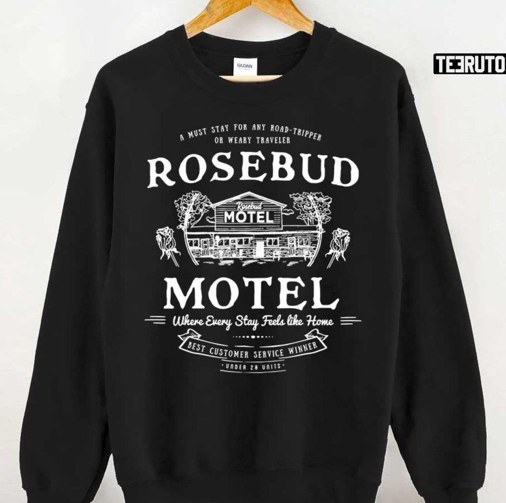 Rosebud Motel Funny Schitt's Creek Inspired Unisex Sweatshirt - T-Shirt, Sweatshirt, Hoodie