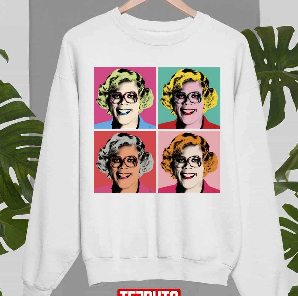 Pop Art Madea Tyler Perry Vintage Unisex Sweatshirt - T-Shirt, Sweatshirt, Hoodie