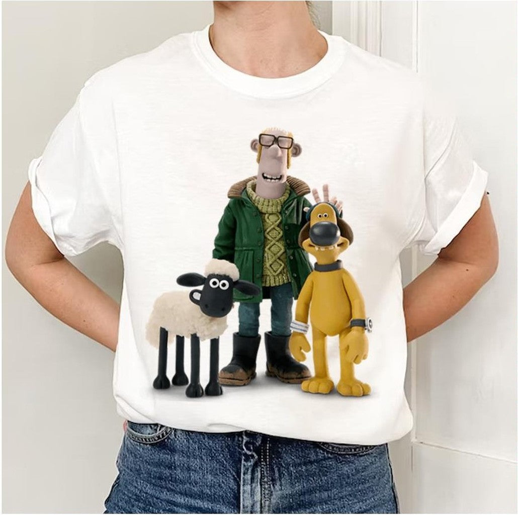 Shaun Bitzer Farmer Shaun The Sheep Unisex T-Shirt - T-Shirt, Sweatshirt, Hoodie