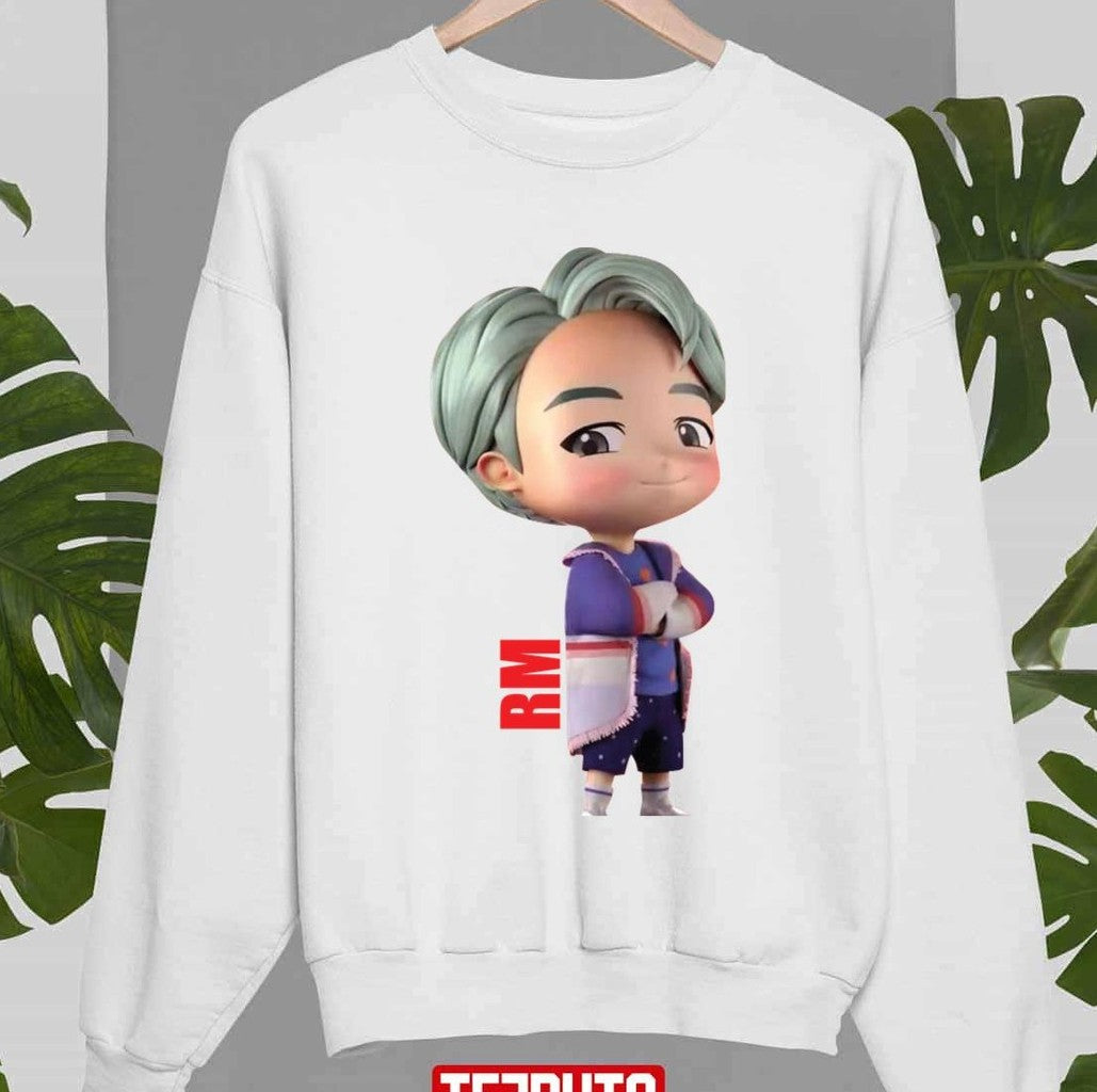 Rm Bts Tinytan Vintage ModernUnisex Sweatshirt - T-Shirt, Sweatshirt, Hoodie