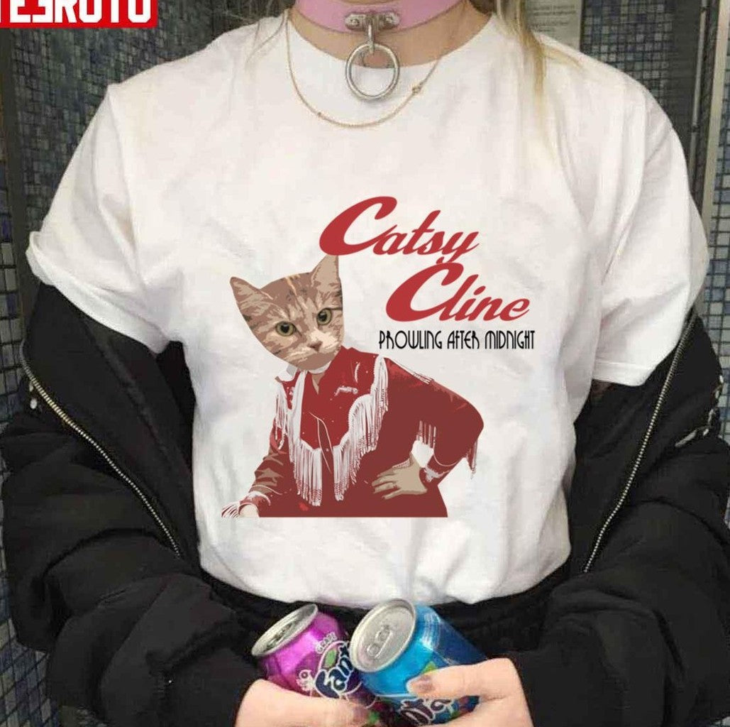 Prowling After Midnight Catsy Cline Patsy Cline Unisex T-Shirt - T-Shirt, Sweatshirt, Hoodie