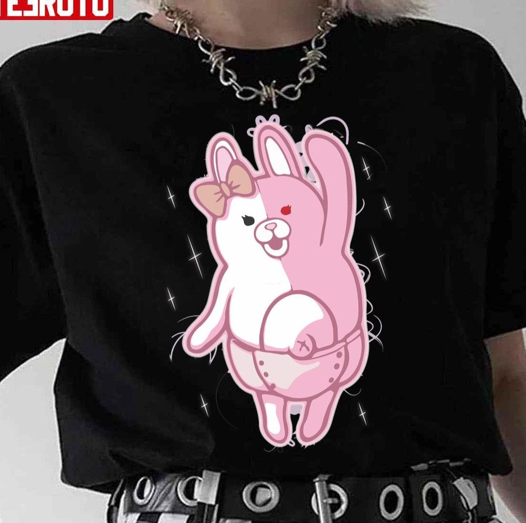 Monomi Bear Dangan Ronpa Unisex T-Shirt - T-Shirt, Sweatshirt, Hoodie