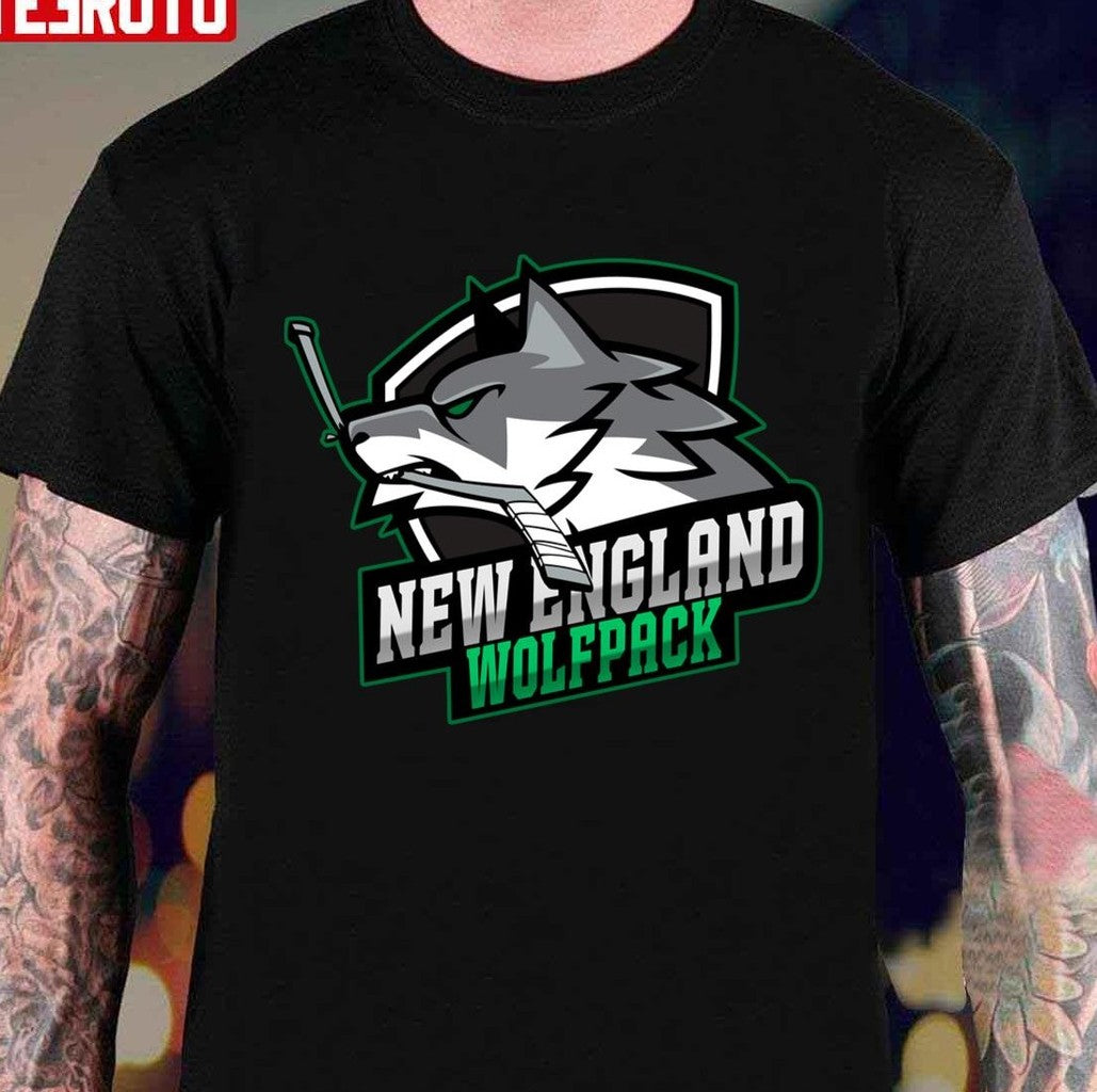 New England Wolfpack Simulation Hockey League Unisex T-Shirt - T-Shirt, Sweatshirt, Hoodie