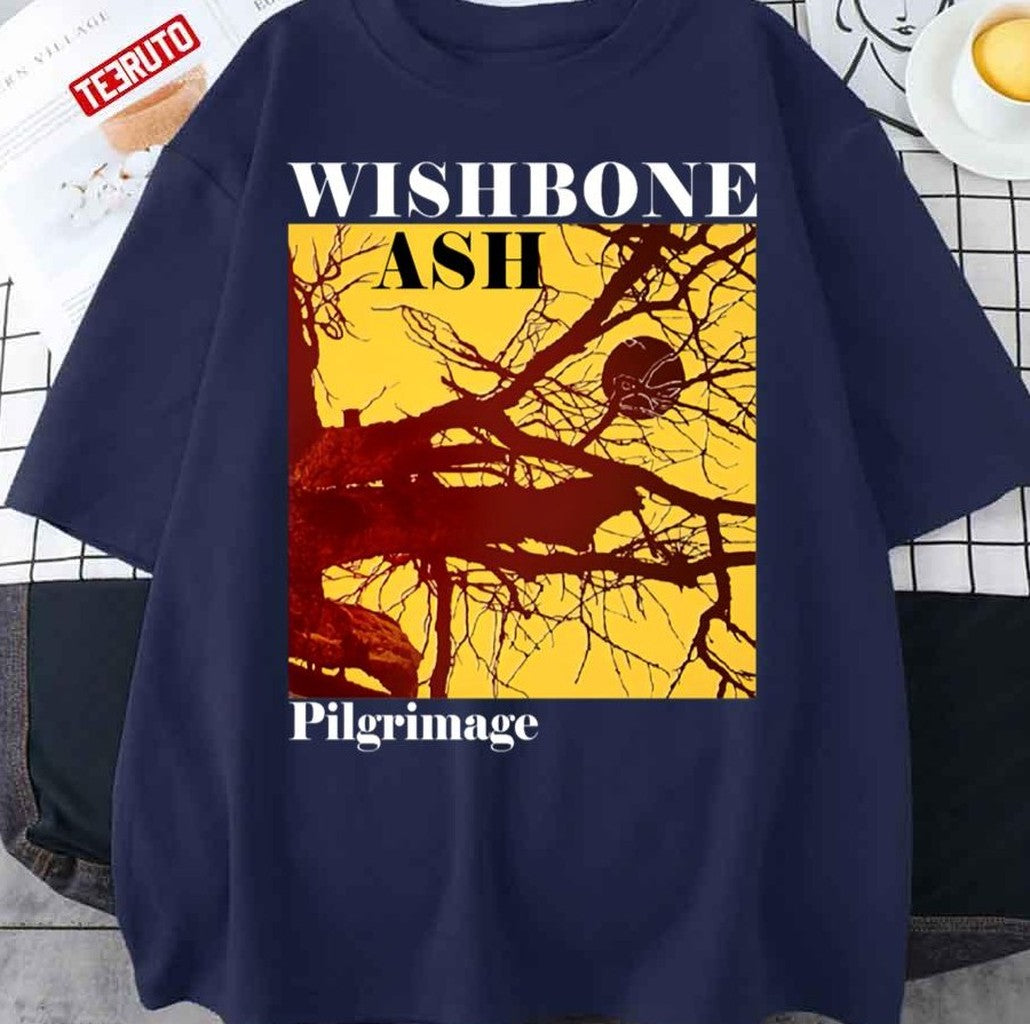 Pilgrimage 1971 New Yellow Wishbone Ash Unisex T-Shirt - T-Shirt, Sweatshirt, Hoodie