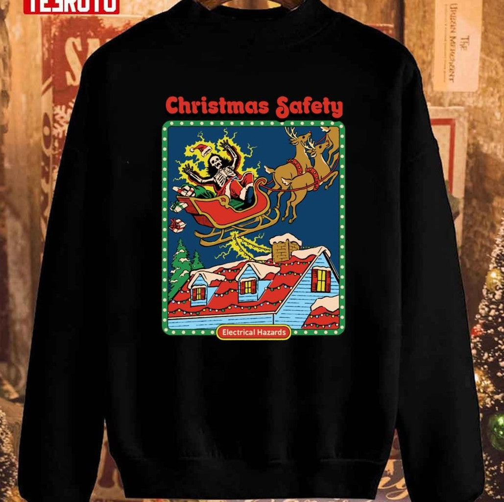 Safety Christmas Unisex Sweatshirt - T-Shirt, Sweatshirt, Hoodie