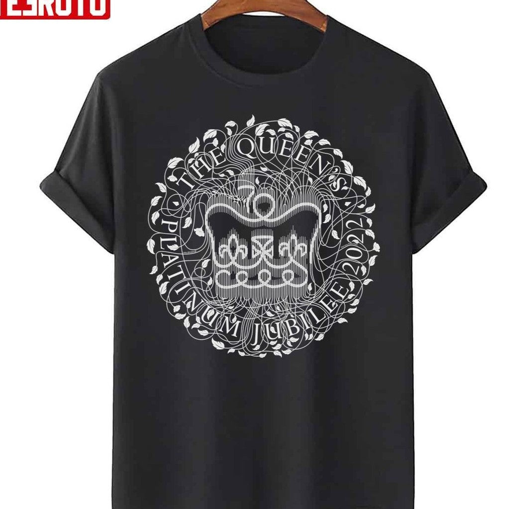 Platinum Jubilee Emblem Unisex T-Shirt - T-Shirt, Sweatshirt, Hoodie