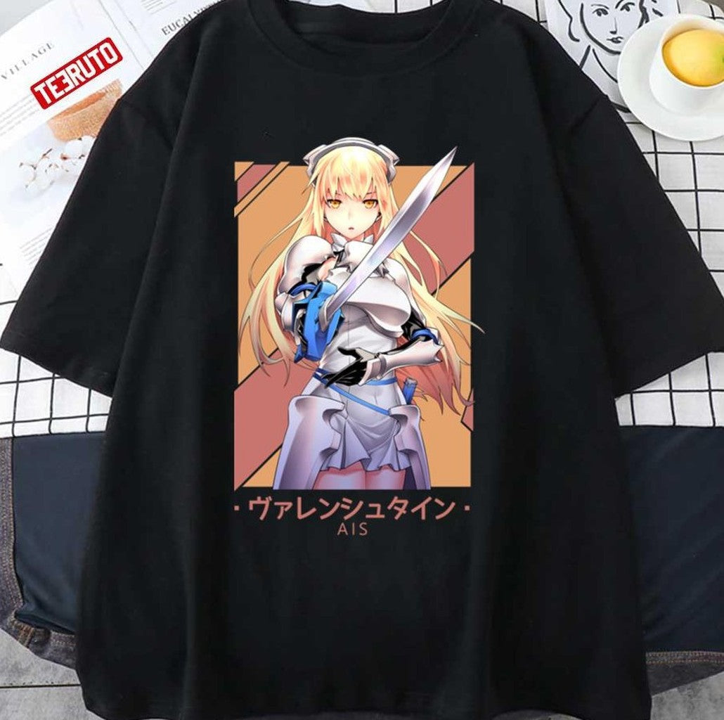 Princess Ais Wallenstein Waifu Danmachi Unisex T-shirt - T-Shirt, Sweatshirt, Hoodie