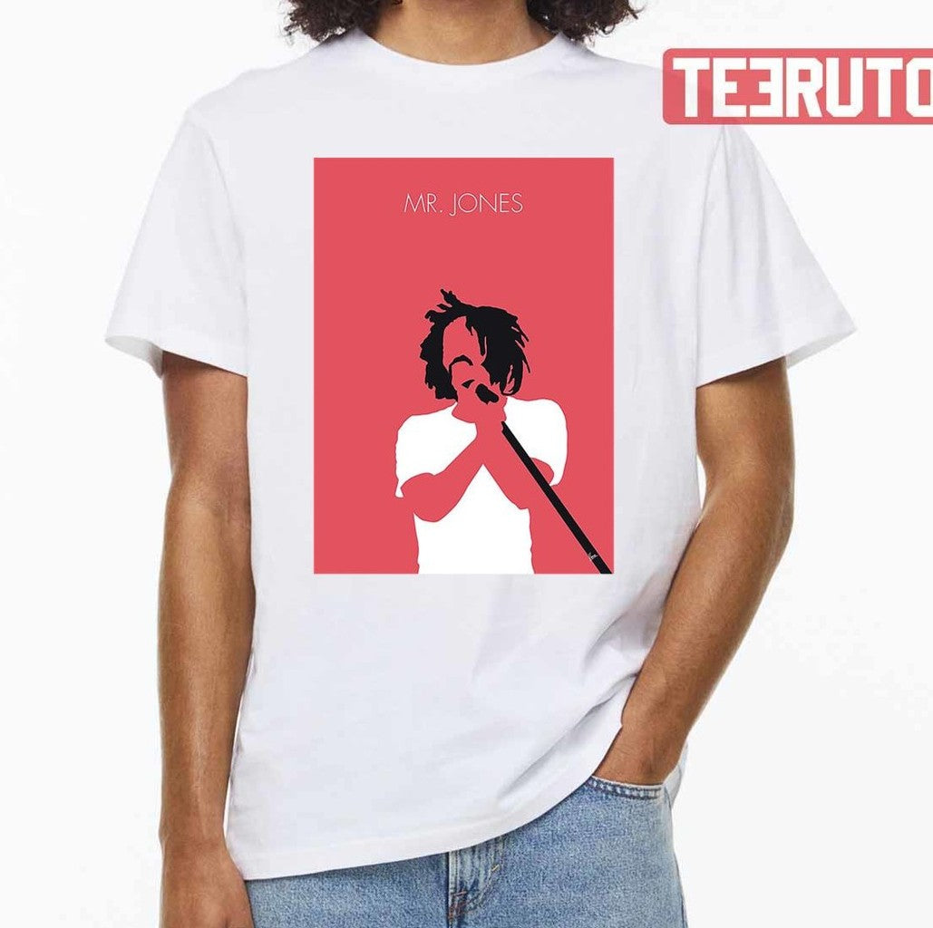 Mr Jones Counting Crows Minimal Art Unisex T-shirt - T-Shirt, Sweatshirt, Hoodie