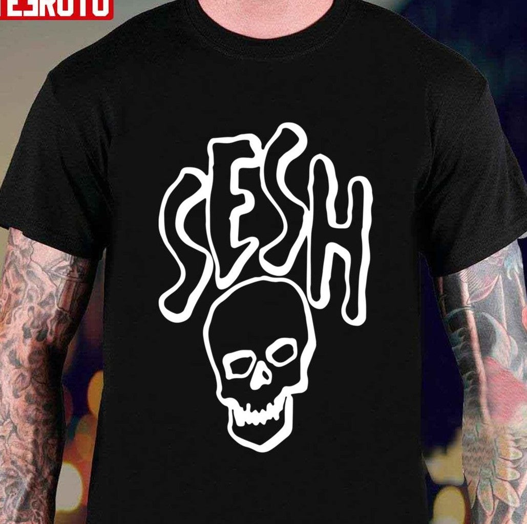 Sesh Skull Sesh Bones Unisex T-Shirt - T-Shirt, Sweatshirt, Hoodie
