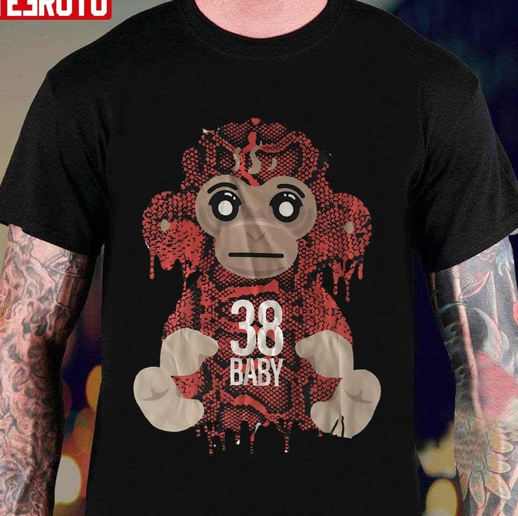 Nba Youngboy Never Broke Again Colorful Monkey Gear 38 Merch Unisex T-Shirt - T-Shirt, Sweatshirt, Hoodie