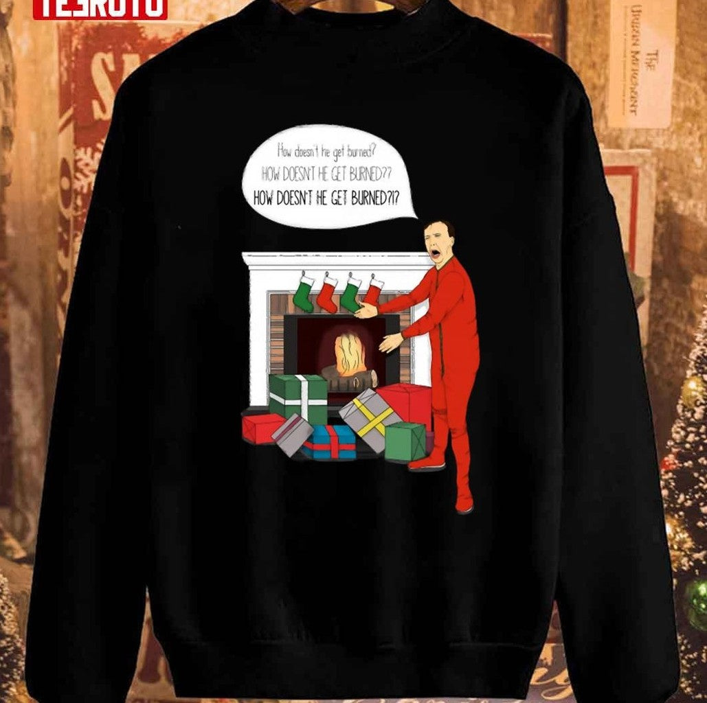 Nick Cage Christmas Freakout Unisex Sweatshirt - T-Shirt, Sweatshirt, Hoodie