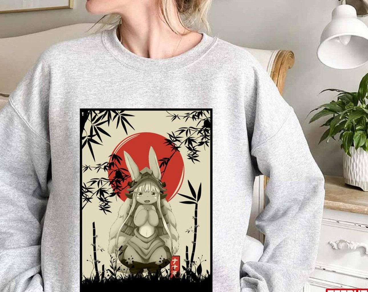 Nanachi Rumfang Nanachi Vintage Japanese Style Unisex Sweatshirt - T-Shirt, Sweatshirt, Hoodie