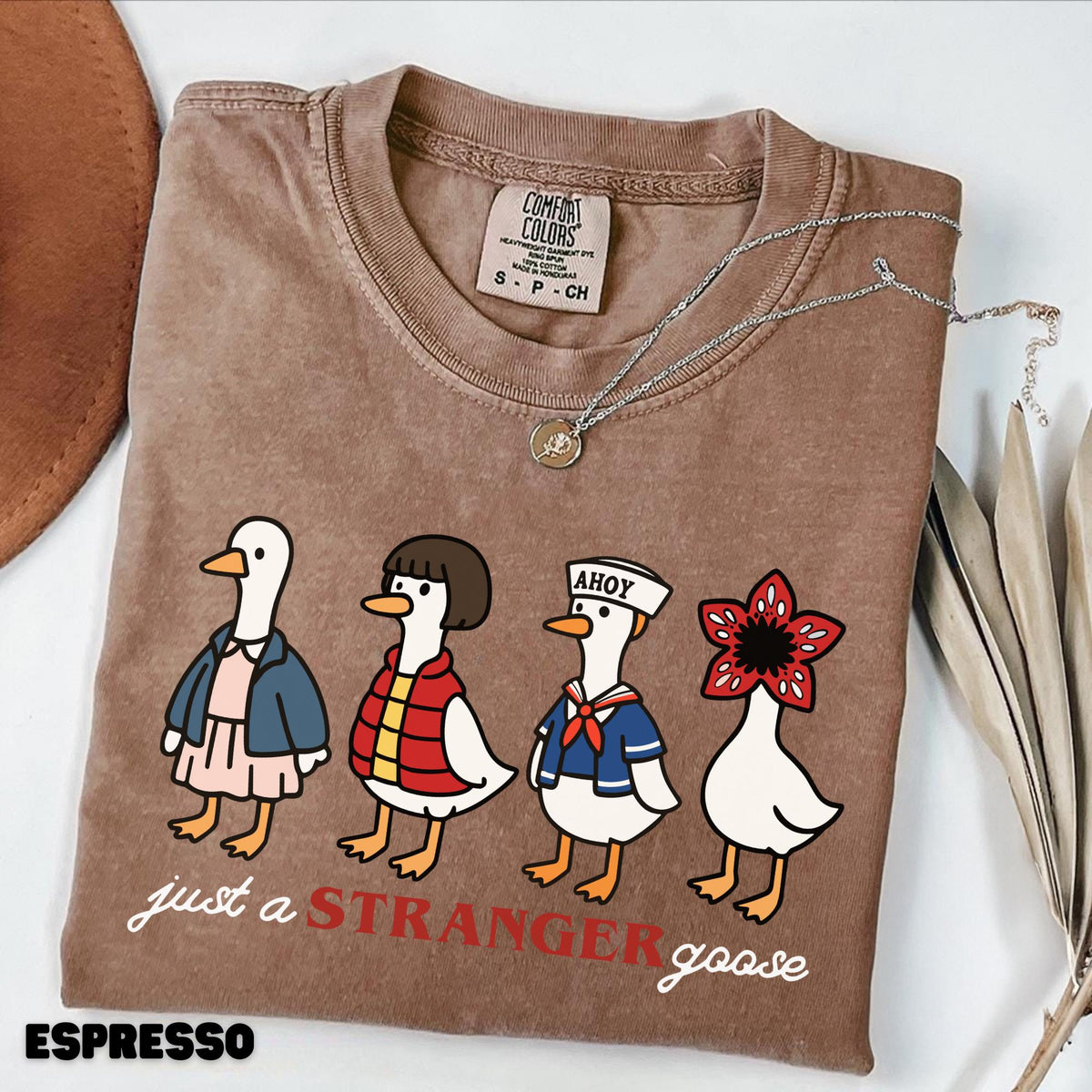 Comfort Colors Stranger Goose Parody Tv Series Sci-Fi - Adult & Kids T-Shirts, Sweatshirts & Hoodies apparel design preview 2