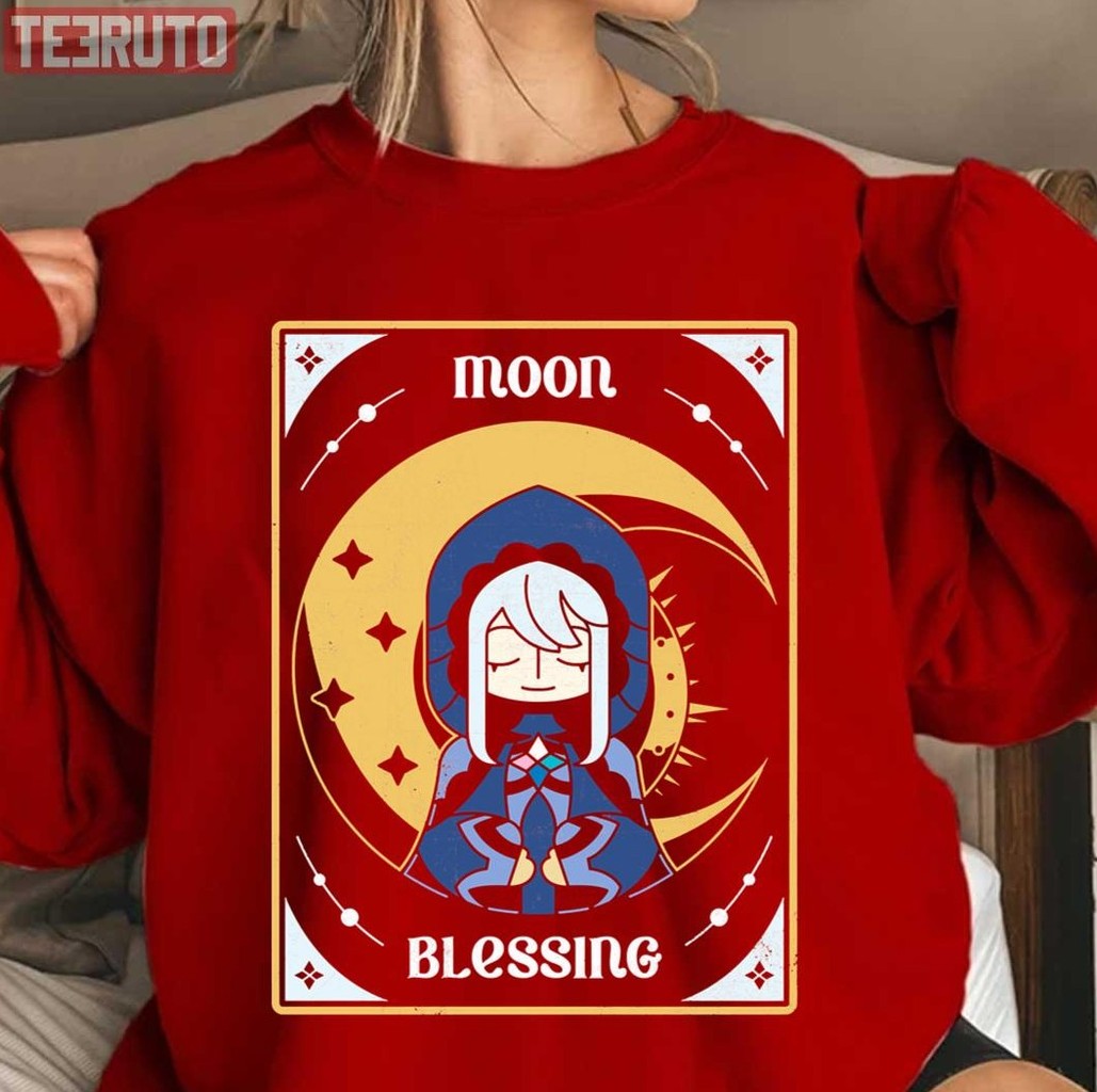 Moon Blessing Genshin Impact Unisex Sweatshirt - T-Shirt, Sweatshirt, Hoodie