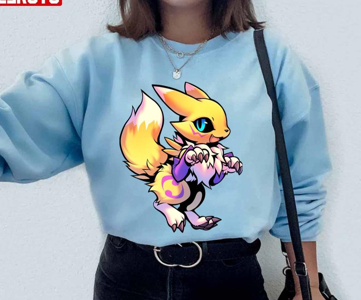 Renard Monster Baby Digimon Unisex Sweatshirt - T-Shirt, Sweatshirt, Hoodie