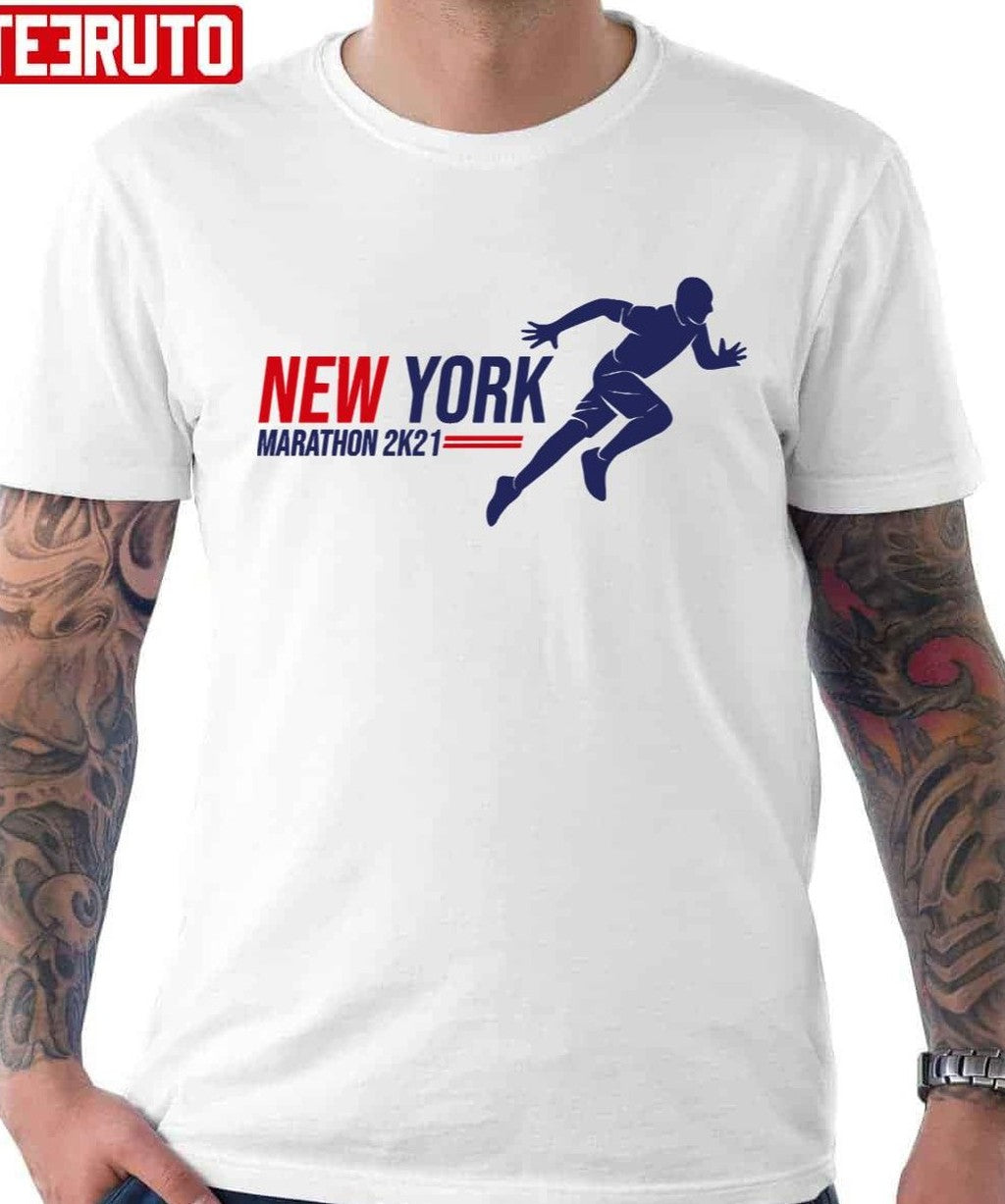NYC Marathon Run 2021 Unisex T-Shirt - T-Shirt, Sweatshirt, Hoodie
