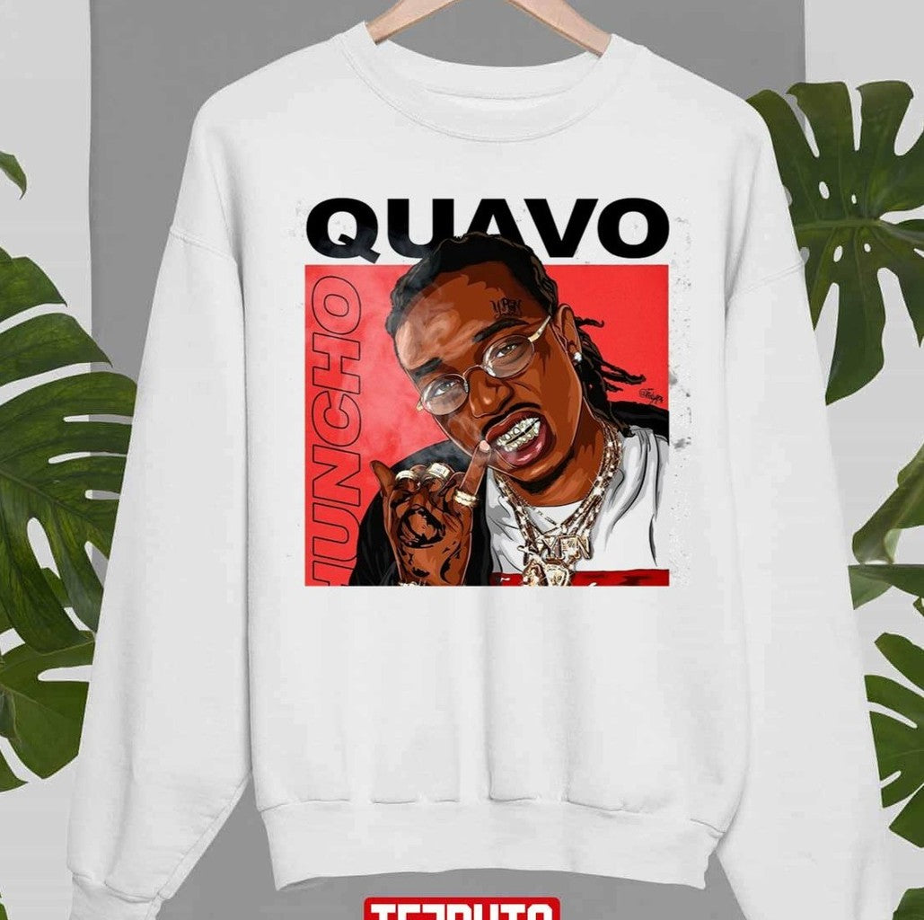 Quavo Huncho Digital Artwrok Unisex Sweatshirt - T-Shirt, Sweatshirt, Hoodie