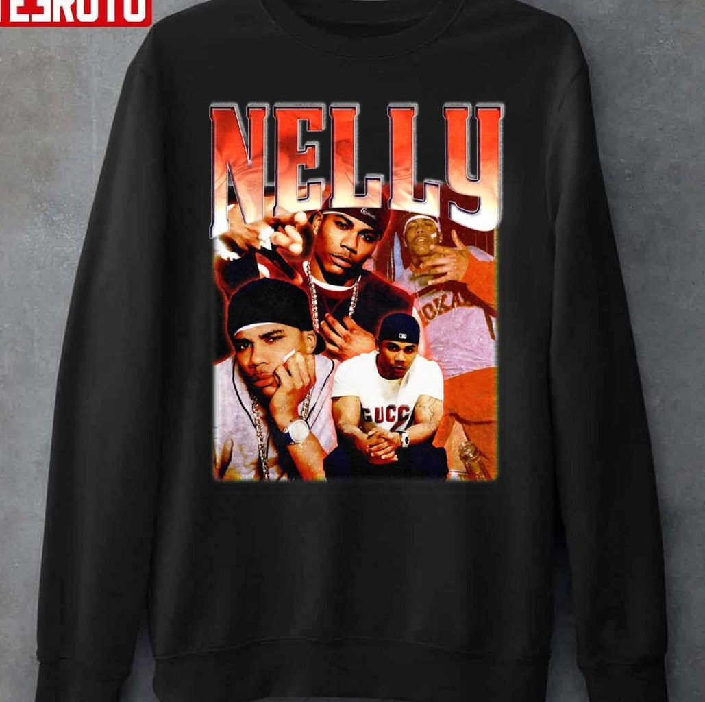 Nelly 90s Vintage Unisex Sweatshirt - T-Shirt, Sweatshirt, Hoodie