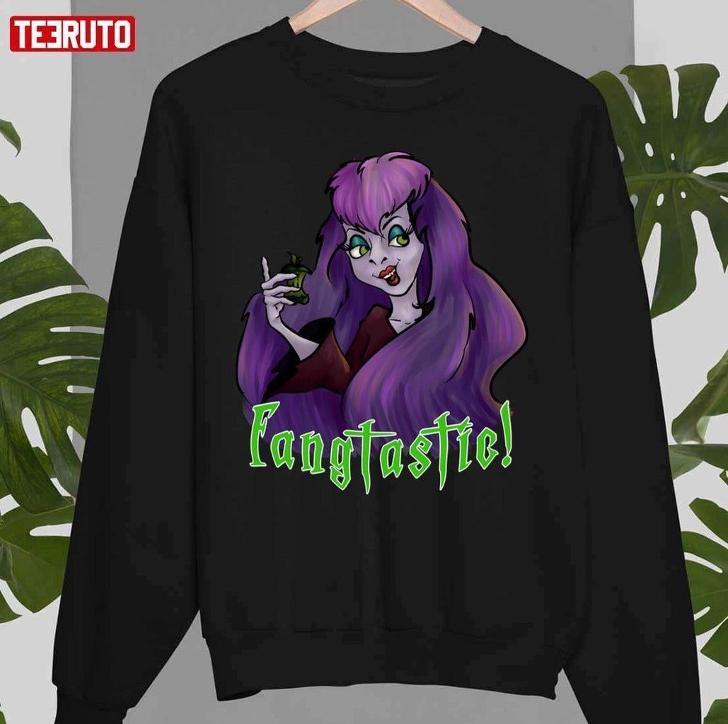 Sibella Dracula It's Fangtastic Halloween Unisex Sweatshirt - T-Shirt, Sweatshirt, Hoodie