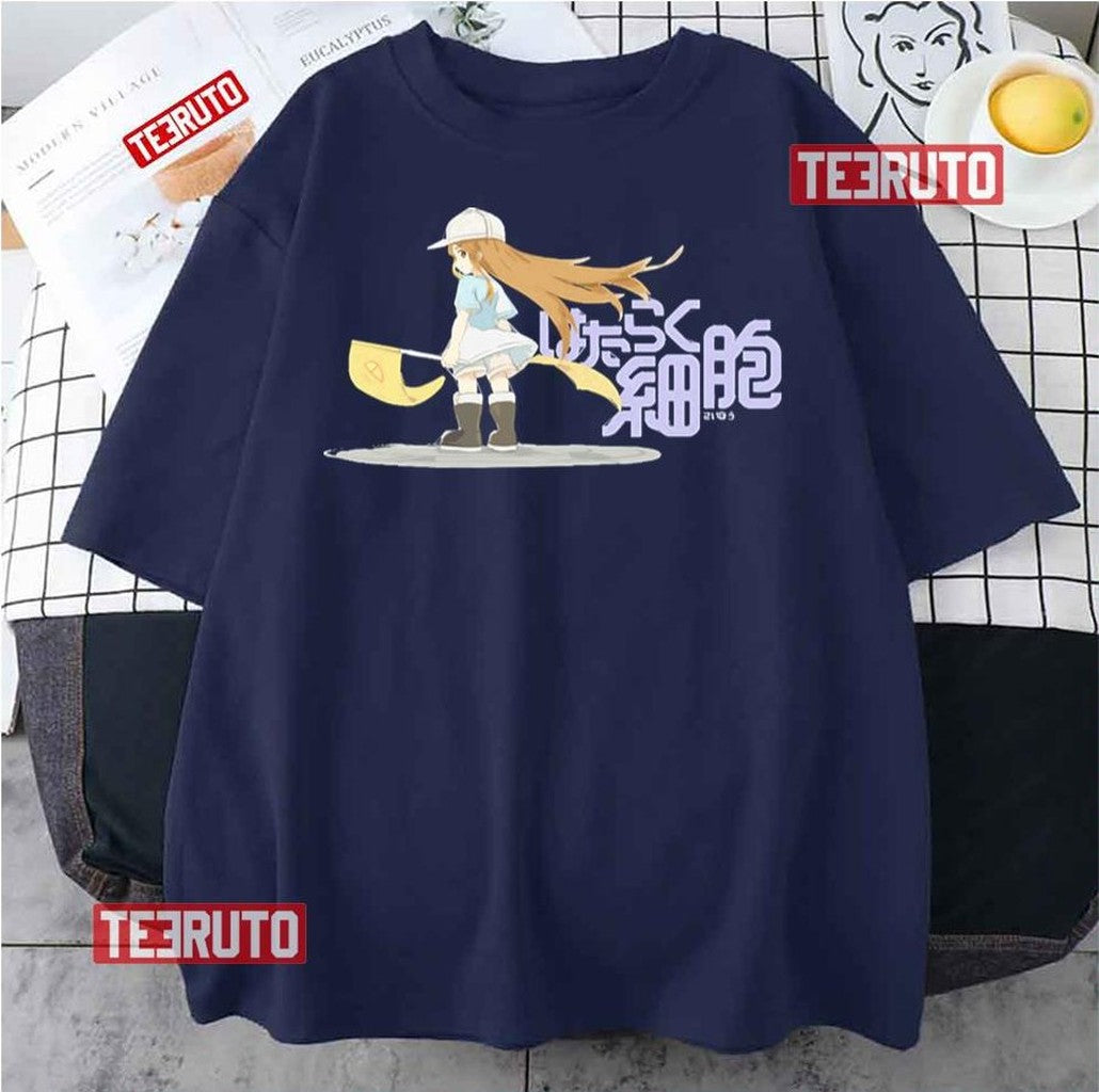 Platelet Chan Cells At Work Kawaii Design Unisex T-Shirt - T-Shirt, Sweatshirt, Hoodie