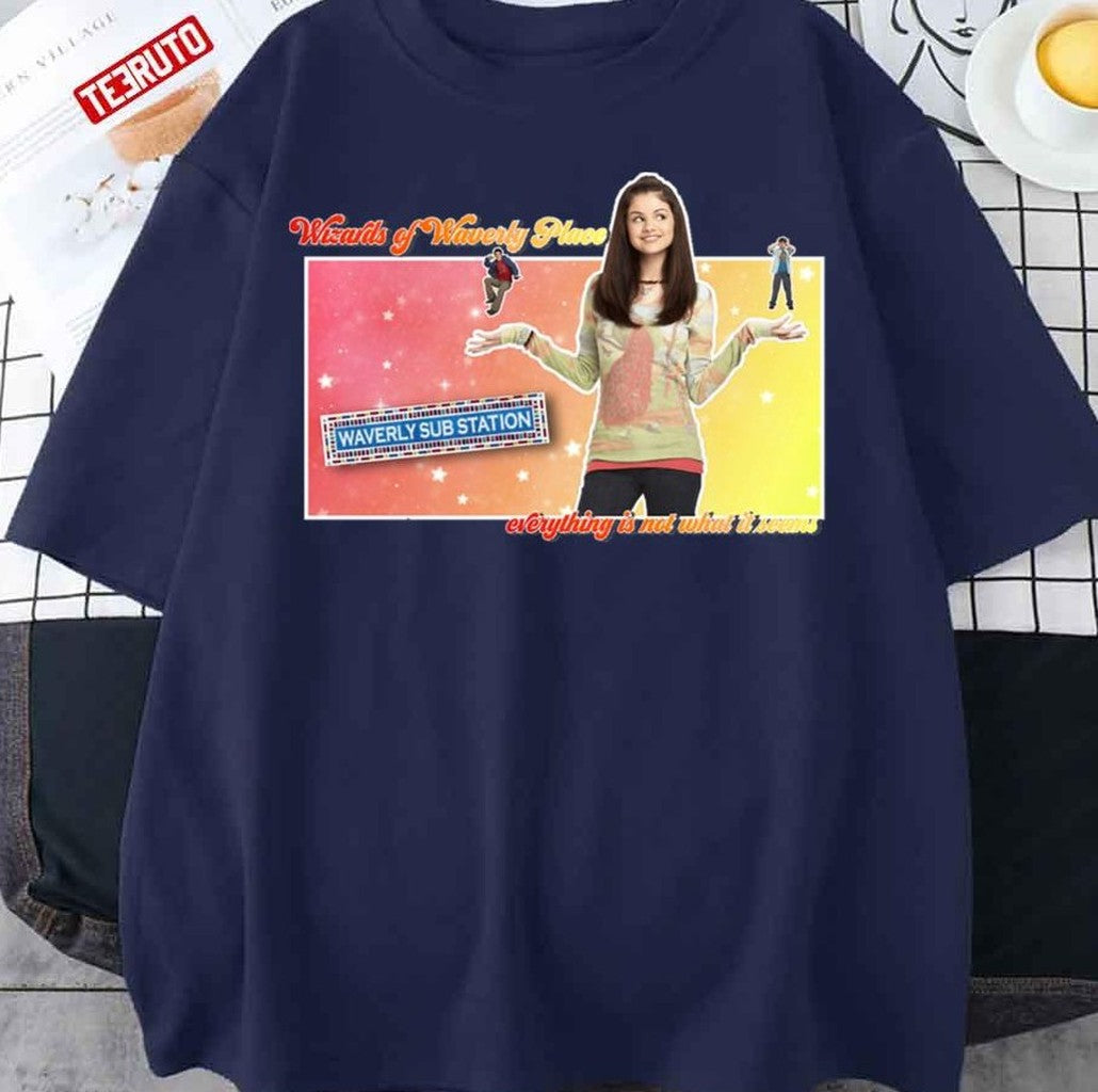 Retro Selena Gomez In Wizards Of Waverly Place Unisex T-Shirt - T-Shirt, Sweatshirt, Hoodie