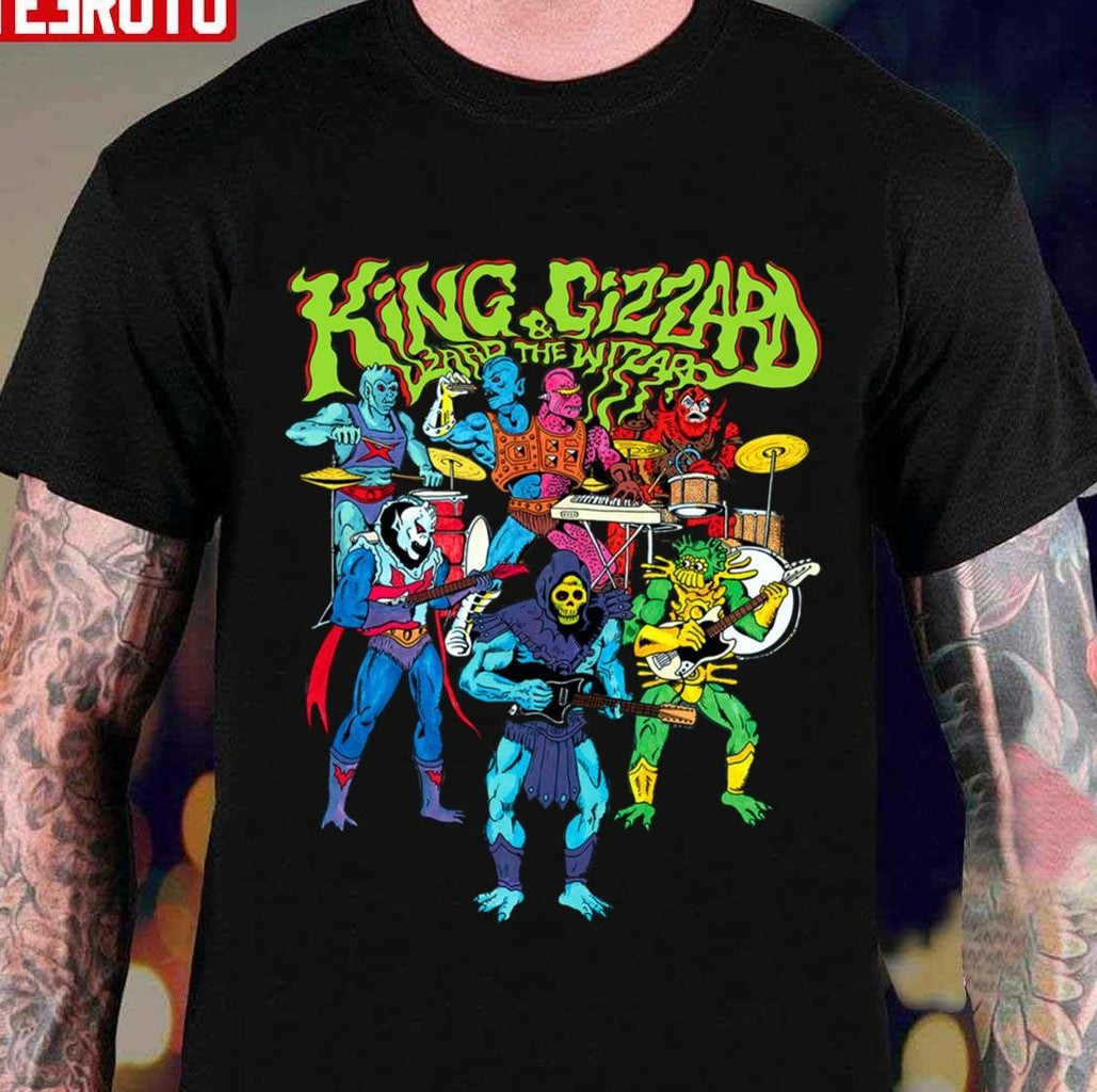 Monster Band King Gizzard &amp; the Lizard Wizard Unisex T-Shirt - T-Shirt, Sweatshirt, Hoodie