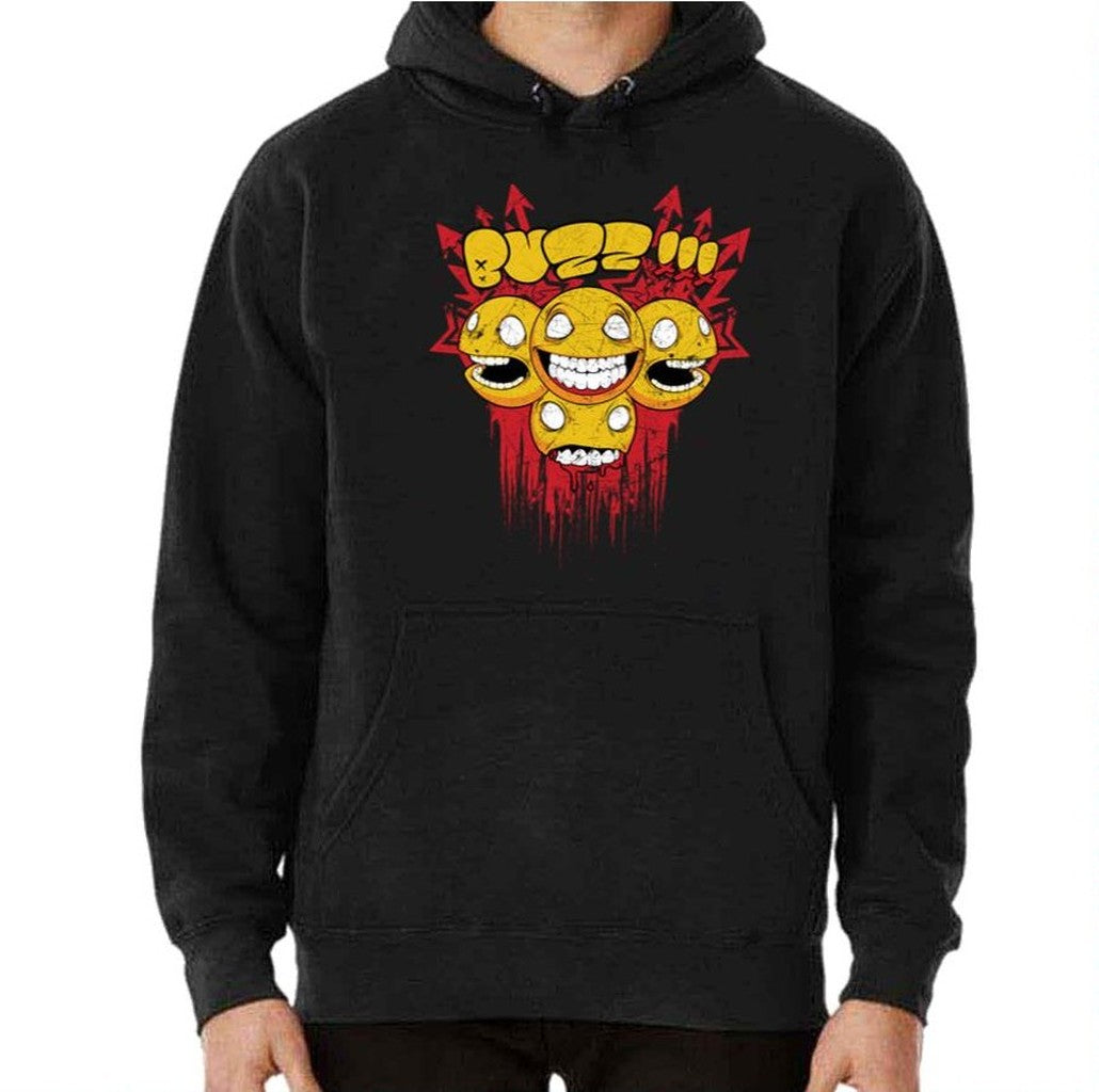 Puzz Scary Face Unisex Hoodie - T-Shirt, Sweatshirt, Hoodie
