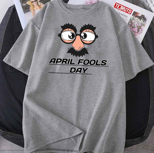 April Fools Day Funny Disguise Face Unisex T-Shirt - T-Shirt, Sweatshirt, Hoodie