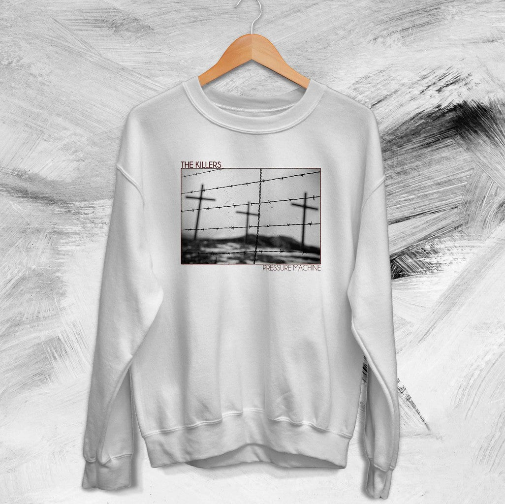 Pressure Machine 2021 The Killers Band Vintage Rock Music Unisex Sweatshirt - T-Shirt, Sweatshirt, Hoodie