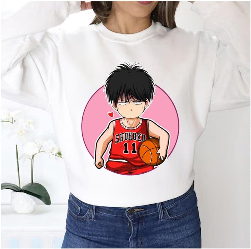 Anime Slamedunk Chibi Unisex Sweatshirt - T-Shirt, Sweatshirt, Hoodie