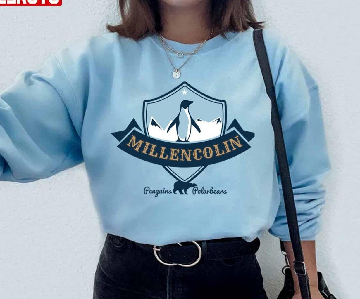 Penguins And Polarbears Graphic Millencolin Unisex Sweatshirt - T-Shirt, Sweatshirt, Hoodie