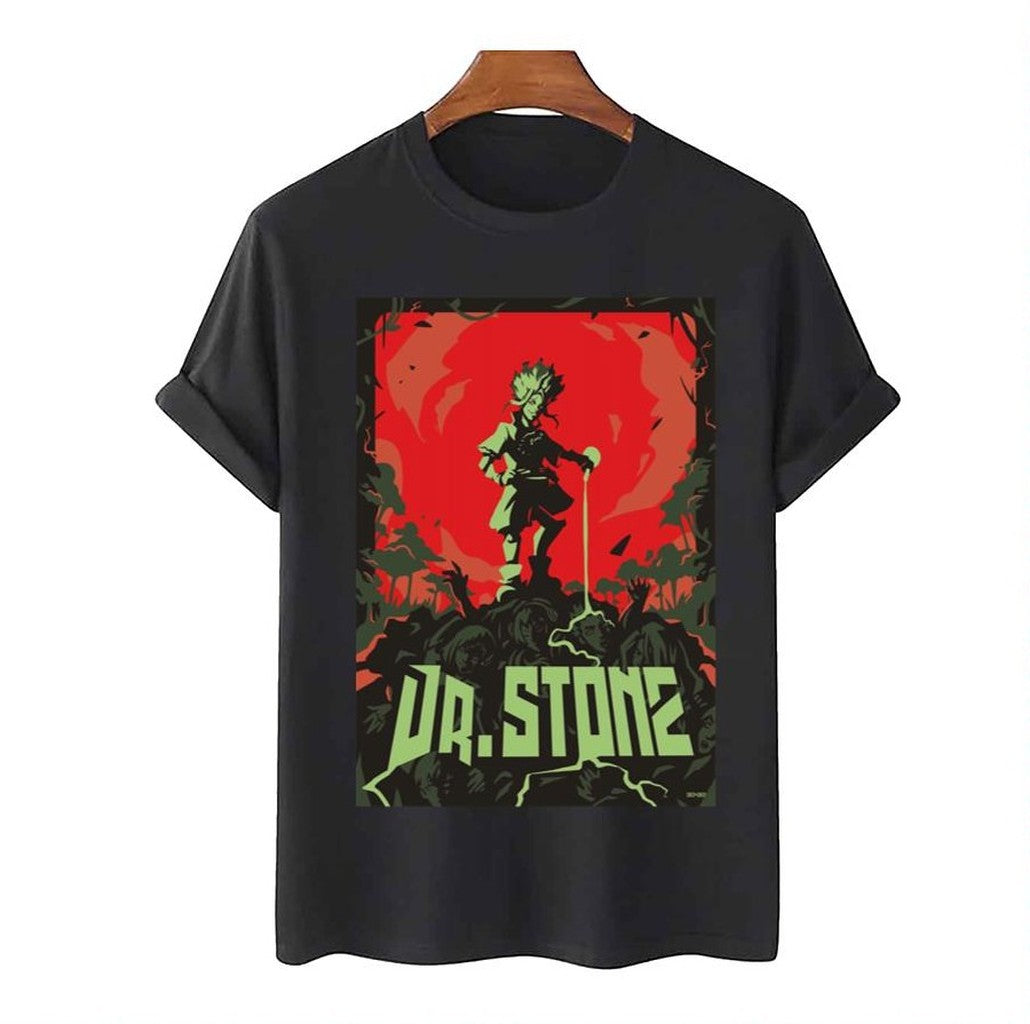 Red Battle Senku Ishigami Dr Stone Unisex T-Shirt - T-Shirt, Sweatshirt, Hoodie