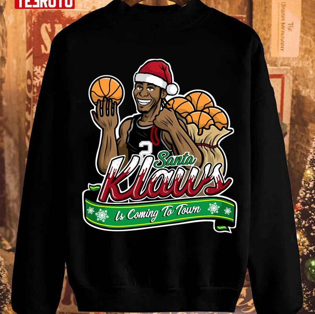 Santa Klaws Arrive En Ville Tim Duncan Christmas Unisex Sweatshirt - T-Shirt, Sweatshirt, Hoodie