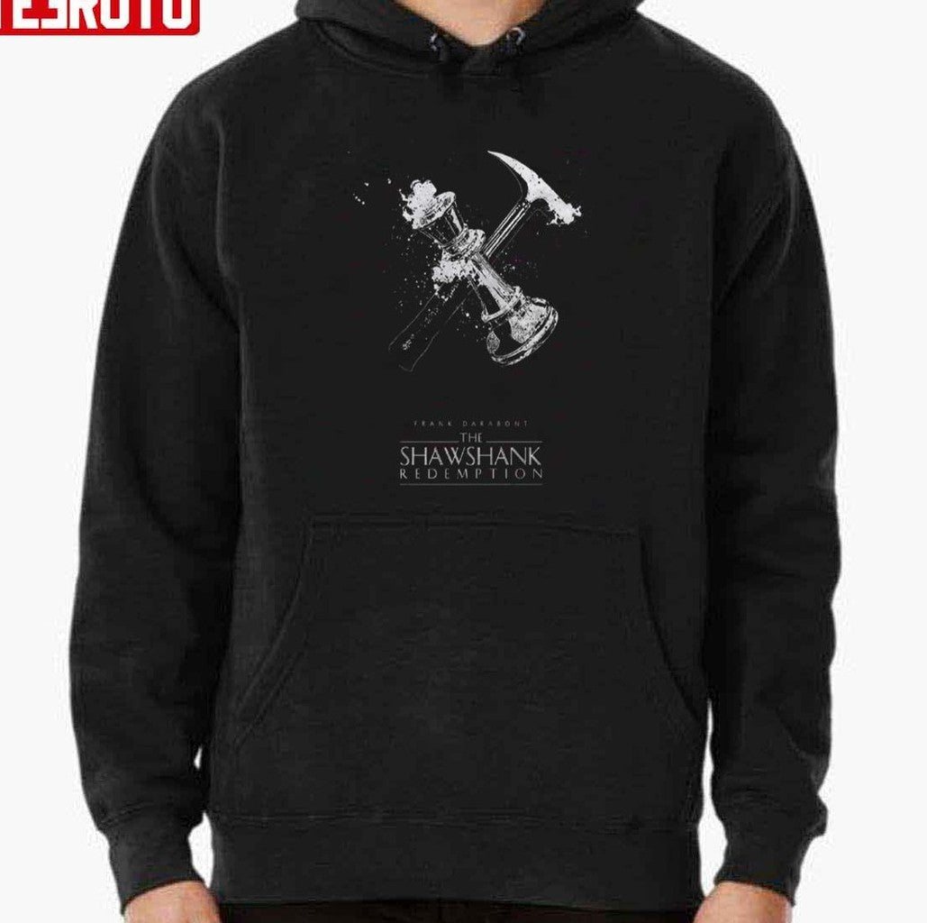 Movie Posters The Shawshank Black Design Unisex Hoodie - T-Shirt, Sweatshirt, Hoodie