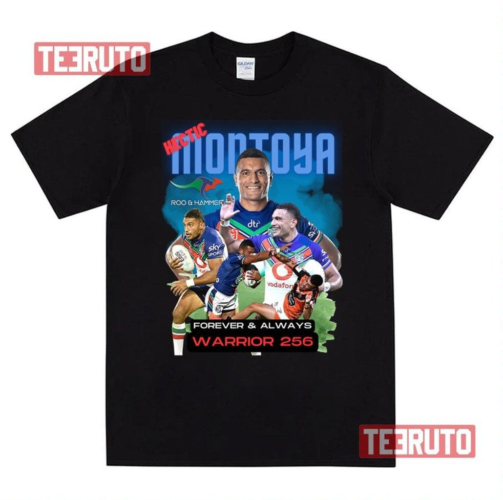 Montoya Forever Warriors 256 Rugby Unisex T-Shirt - T-Shirt, Sweatshirt, Hoodie