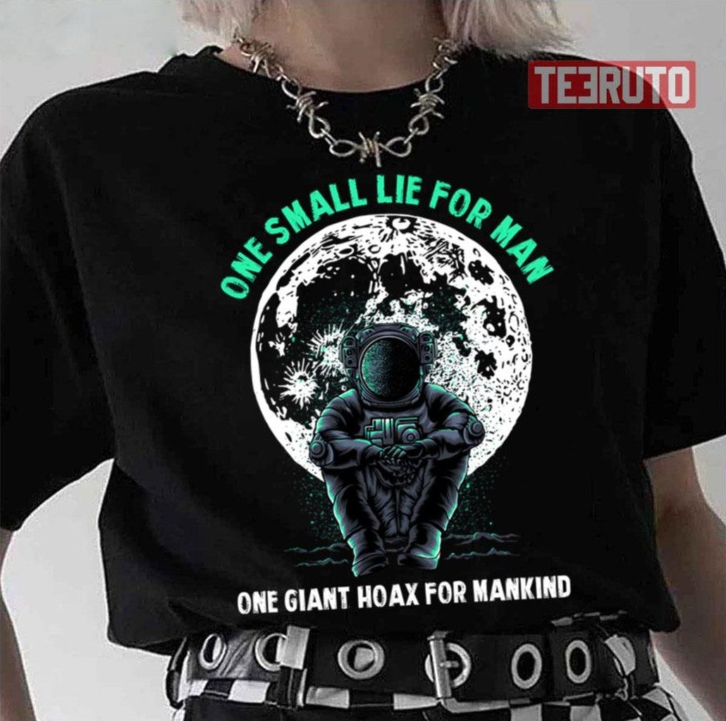 Nasa Lies Moon Landing Hoax Trust The Scientism Unisex T-Shirt - T-Shirt, Sweatshirt, Hoodie
