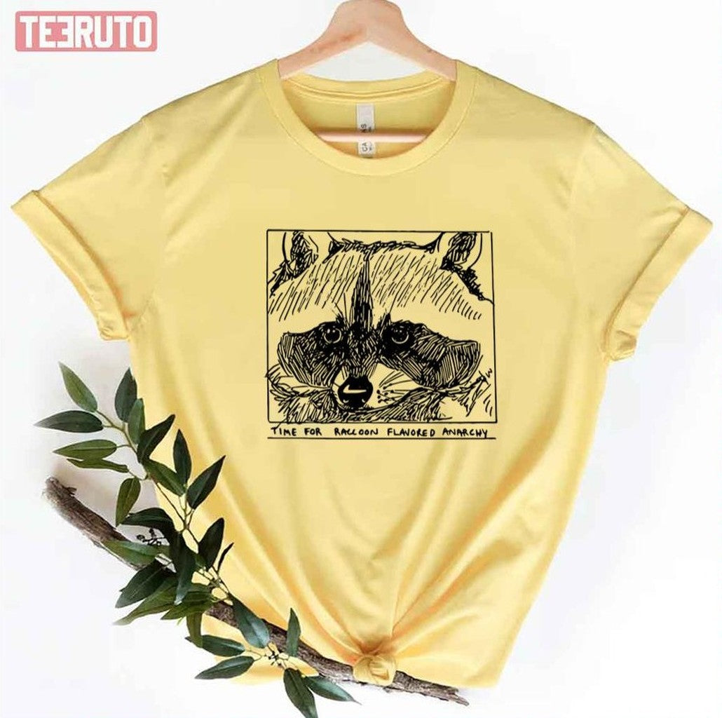 Raccoon Flavored Anarchy Unisex T-Shirt - T-Shirt, Sweatshirt, Hoodie