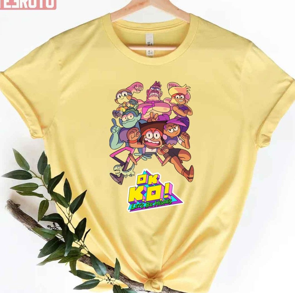 Ok K.O. Let's Be Heroes Unisex T-shirt - T-Shirt, Sweatshirt, Hoodie