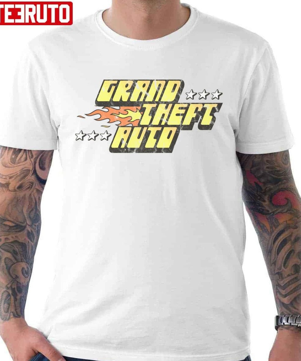 Original Grand Theft Auto Vintage Distressed Unisex T-shirt - T-Shirt, Sweatshirt, Hoodie