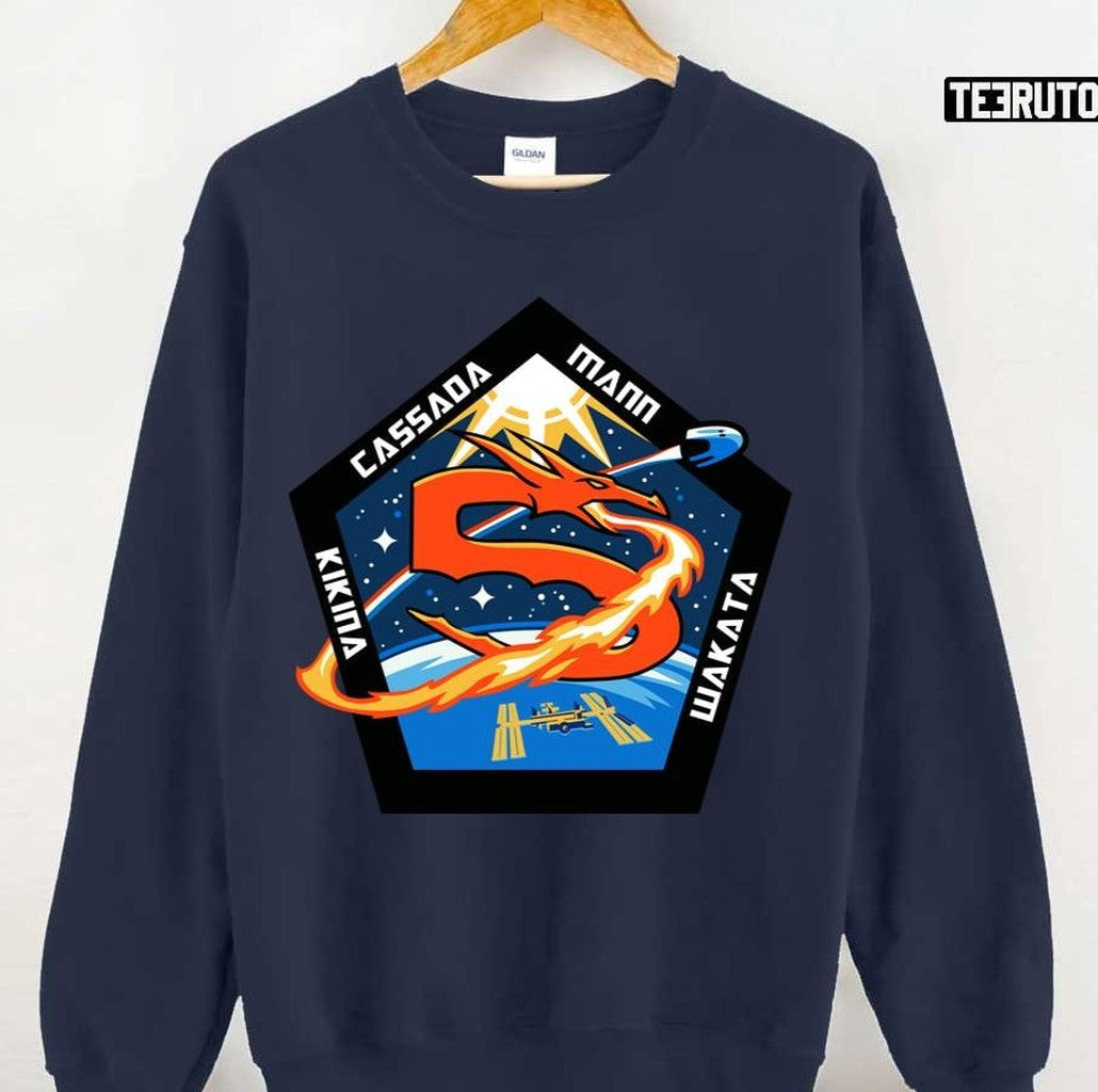Nasa Spacex Crew 5 Mission Insignia Unisex Sweatshirt - T-Shirt, Sweatshirt, Hoodie