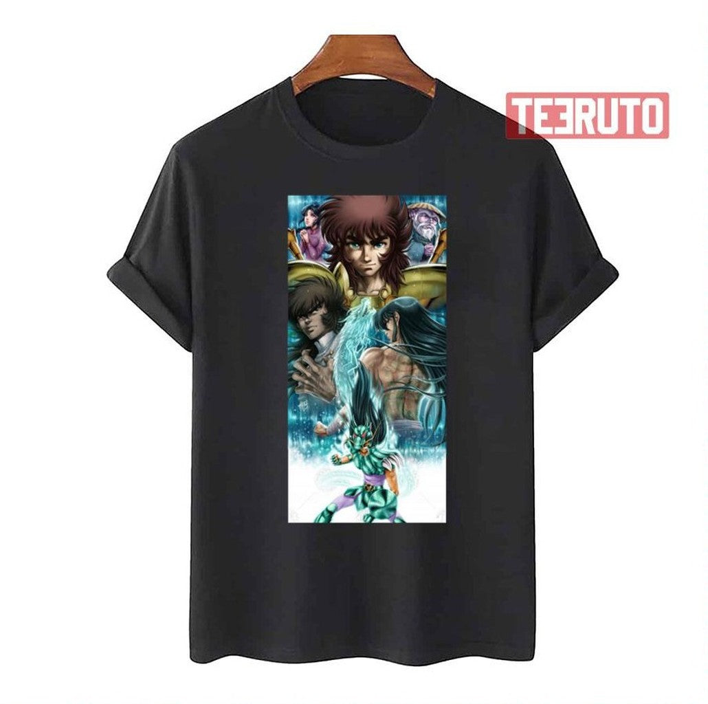 Shiryu Dragon Saint Seiya Knights Of The Zodiac Unisex T-Shirt - T-Shirt, Sweatshirt, Hoodie