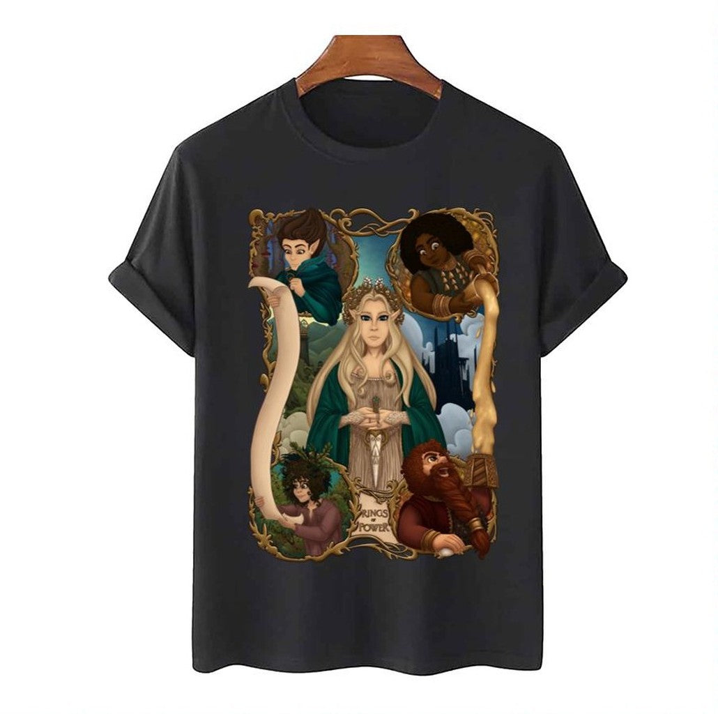 New Graphic Rings Of Power Unisex T-Shirt - T-Shirt, Sweatshirt, Hoodie