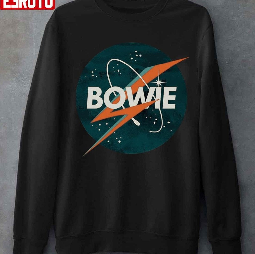 NASA David Bowie Aesthetic Unisex Sweatshirt - T-Shirt, Sweatshirt, Hoodie