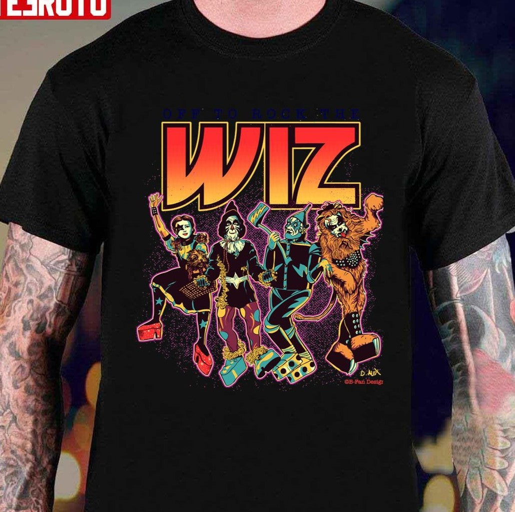 Off To Rock The Wiz Rock Unisex T-Shirt - T-Shirt, Sweatshirt, Hoodie